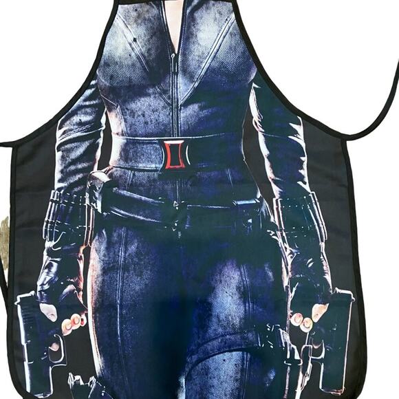 Black Widow Apron OSFM - Picture 3 of 7